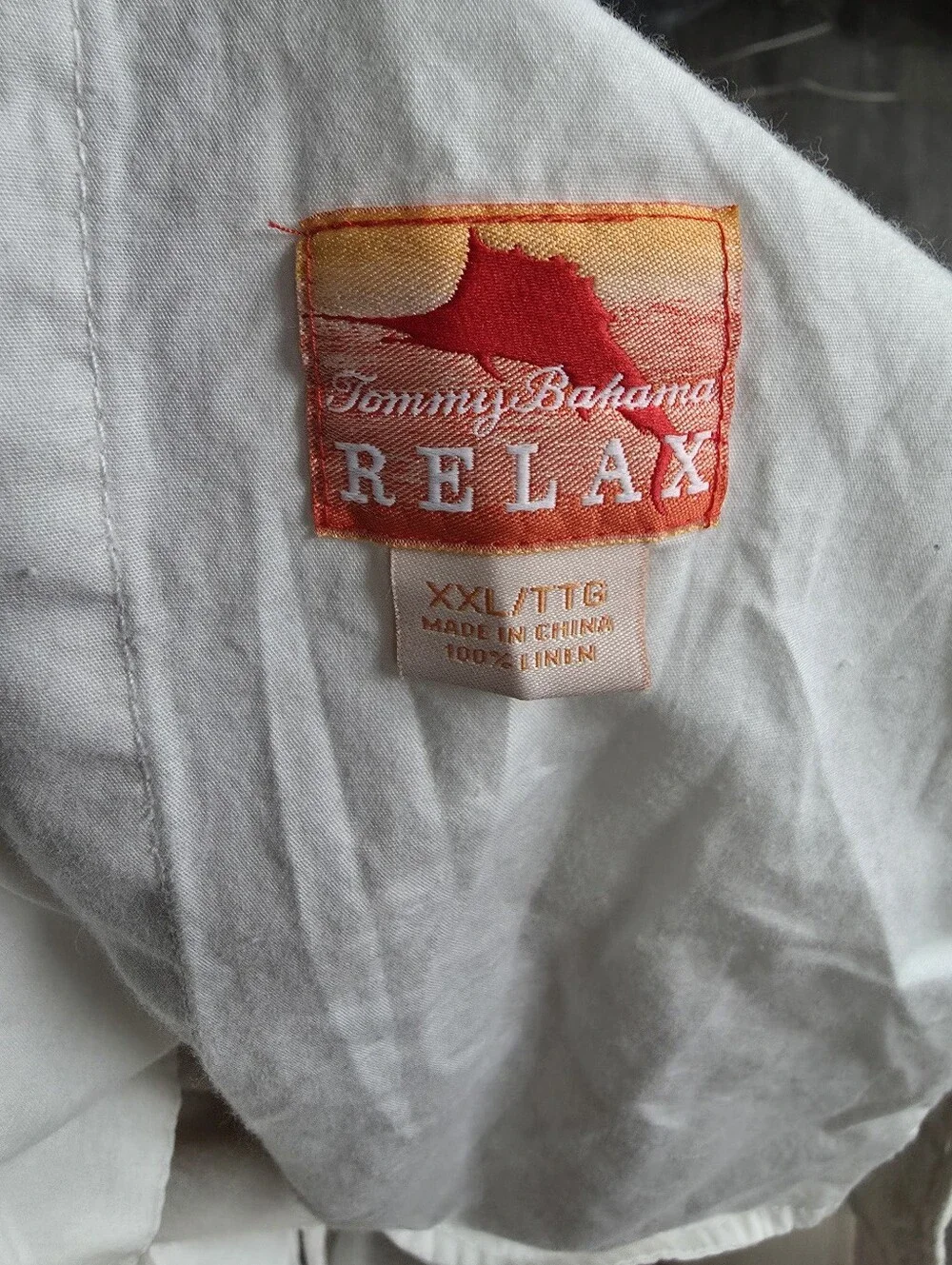 Tommy Bahama Relax Men’s 100% Linen On The Beach Pants beige XXL